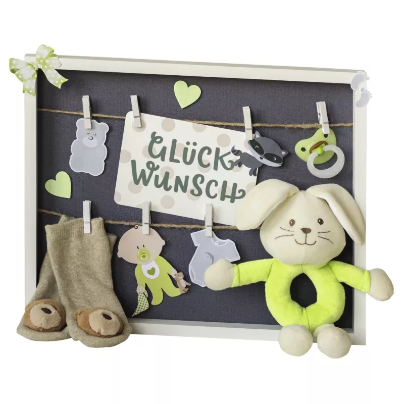 Multi picture frame HAMA Cavo — MDF, white, 365×295 mm