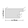 Hama Chalet Single picture frame Taupe