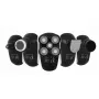 Manta HS-01BK Shavio head and beard shaver kit, black/chrome
