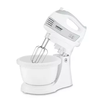 Hand mixer ZELMER ZHM2459S — 300W, 5 speed settings, stainless attachments