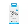 Sandberg USB-C/A to 4xUSB 3.0 Hub Aluminium 5000 Mbit/s
