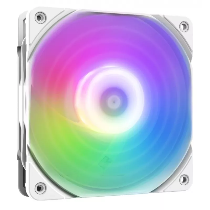 120mm ARGB Case Fan ZALMAN ZM-AF120R ARGB White — 120mm, ARGB lighting, white frame