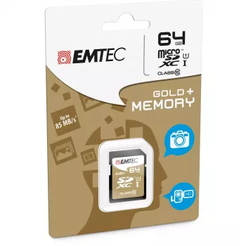 Memory Card Emtec 64GB SDXC Class 10 ECMSD64GXC10GP