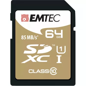 Memory Card Emtec 64GB SDXC Class 10 ECMSD64GXC10GP