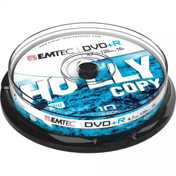 DVD+R Emtec ECOVPR471016CB 4.7 GB 10 pcs
