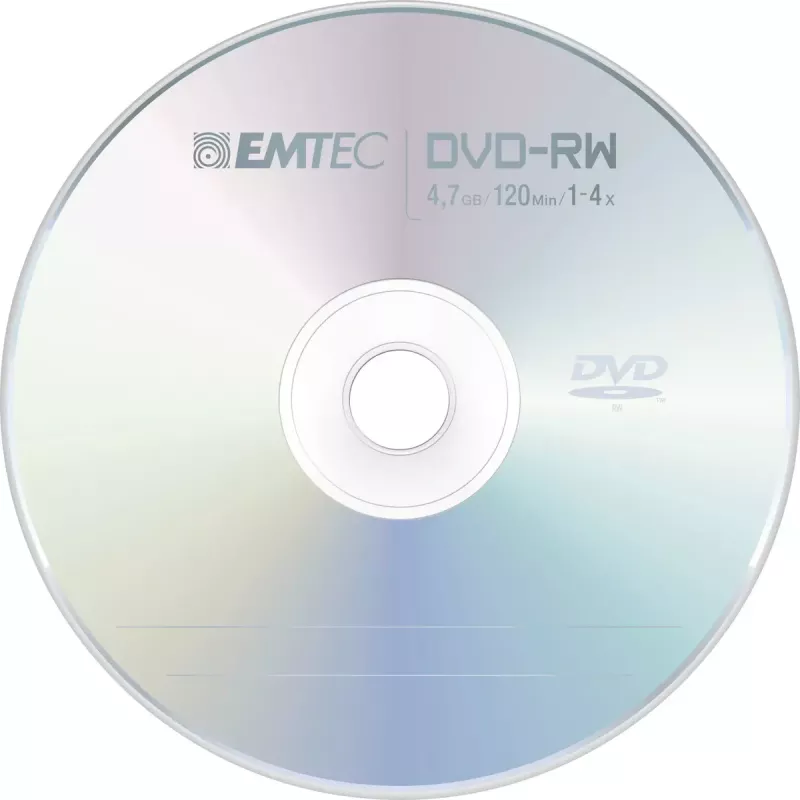 DVD-RW Emtec ECOVRW47104CB 4.7 GB 10 pcs
