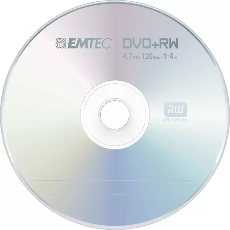 DVD+RW Emtec ECOVPRW47104CB 4.7 GB 10 pcs