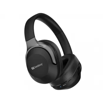 Sandberg Wireless Travel Headset ANC+ENC, Wireless, Calls/Music, 228 g, Headset, Black