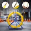 Cable pulling rod Extralink Pilot 3.8mm 25m glass fibre FRP yellow