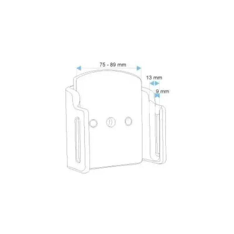 Passive holder Brodit 511483 Mobile phone/Smartphone Black