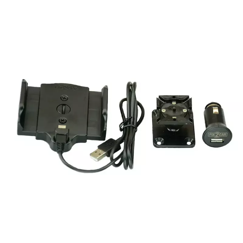 Mobile phone/Smartphone car charger adapter KRAM Fix2Car — cigar lighter power, black