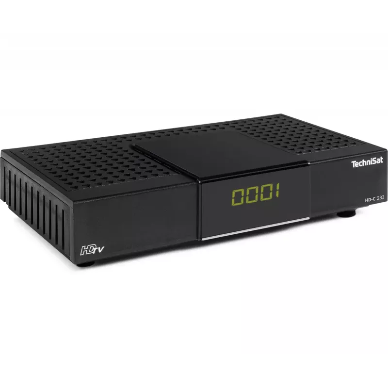 Cable Receiver TechniSat HD-C 233 Black DVB-C 1 Tuner