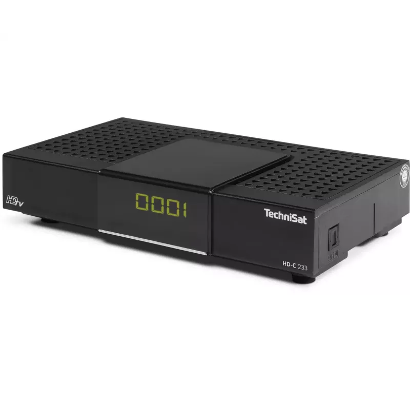 Cable Receiver TechniSat HD-C 233 Black DVB-C 1 Tuner