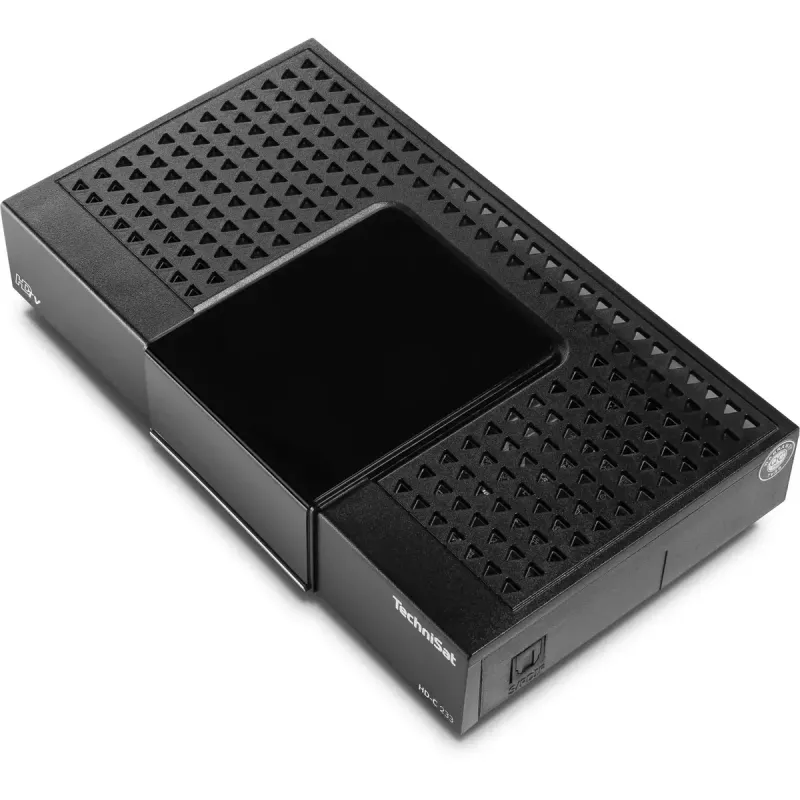 Cable Receiver TechniSat HD-C 233 Black DVB-C 1 Tuner