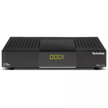 Cable Receiver TechniSat HD-C 233 Black DVB-C 1 Tuner