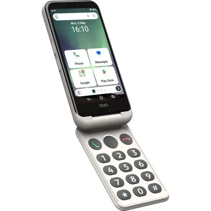 Smartphone Doro Aurora A20 4.5 inch 4 GB 64 GB Black White