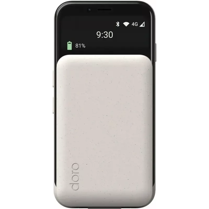 Smartphone Doro Aurora A20 4.5 inch 4 GB 64 GB Black White