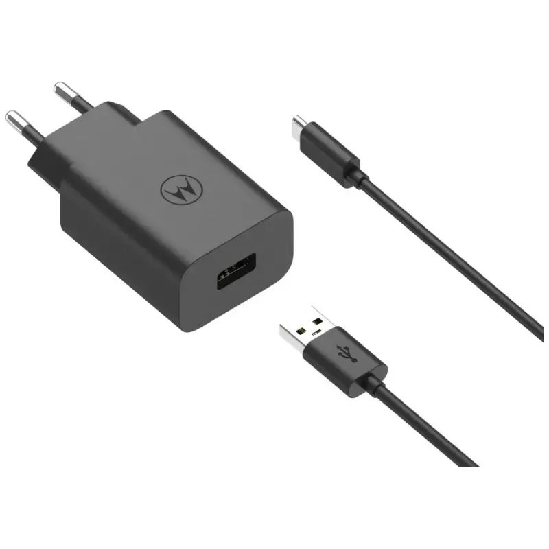 Motorola TurboPower 33W Headphones, Headset, Mobile phone, Smartphone Black AC Fast charging Indoor