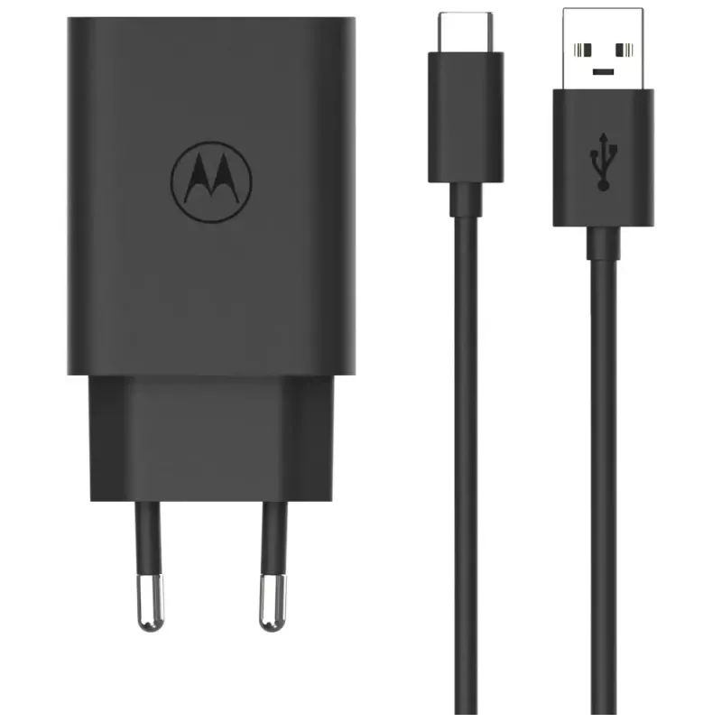 Motorola TurboPower 33W Headphones, Headset, Mobile phone, Smartphone Black AC Fast charging Indoor
