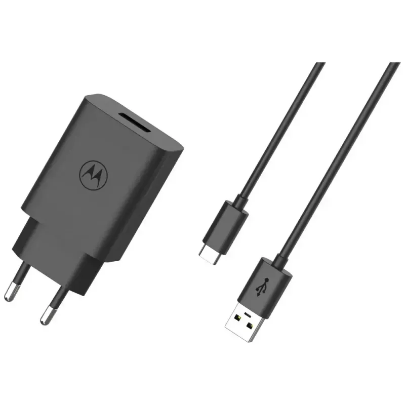 Motorola TurboPower 33W Headphones, Headset, Mobile phone, Smartphone Black AC Fast charging Indoor