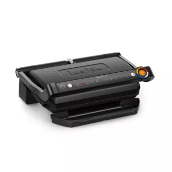 Contact grill Tefal Optigrill+ XL GC727810 2000W, rectangular, adjustable thermostat, black, 445×365×175mm