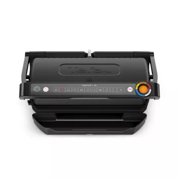 Contact grill Tefal Optigrill+ XL GC727810 2000W, rectangular, adjustable thermostat, black, 445×365×175mm
