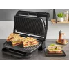 Contact grill Tefal Optigrill+ XL GC727810 2000W, rectangular, adjustable thermostat, black, 445×365×175mm