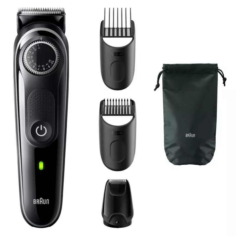 Braun BeardTrimmer 3 Beard Trimmer 3 BT3440, Washable, Battery, Black