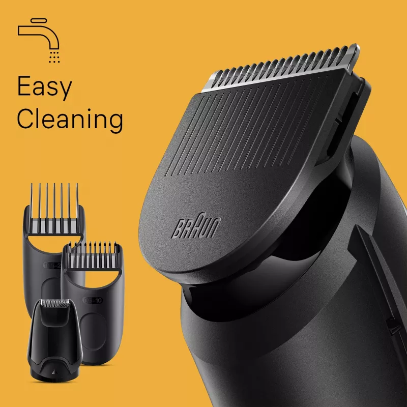 Braun BeardTrimmer 3 Beard Trimmer 3 BT3440, Washable, Battery, Black