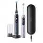 Rotating-oscillating toothbrush Oral-B iO 80363731 Black Silver Adult Gum care Sensitive Whitening