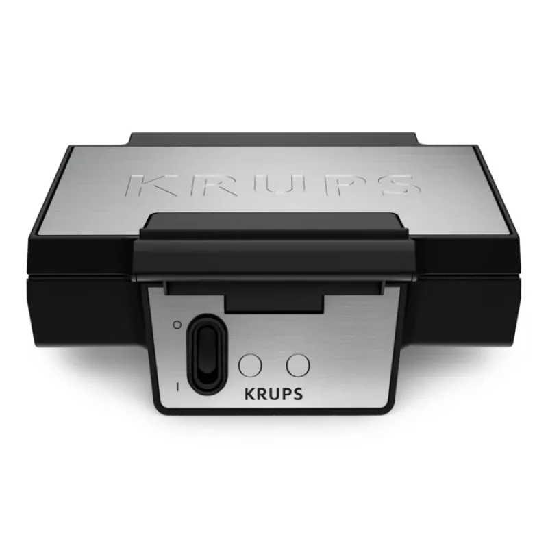 Waffle maker KRUPS FDK2 — 2 waffles, square plates, 850 W, black