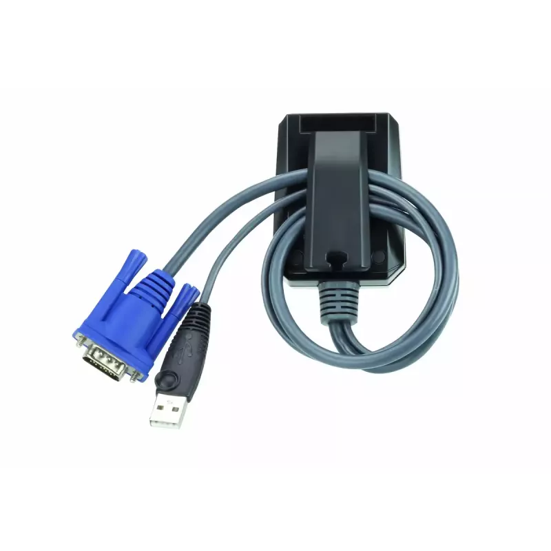 ATEN CV211 Laptop USB KVM Console Crash Cart Adapter