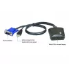 ATEN CV211 Laptop USB KVM Console Crash Cart Adapter