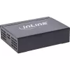 InLine Gigabit network switch 5-port, 1Gb/s, desktop, metal housing, fanless
