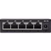 InLine Gigabit network switch 5-port, 1Gb/s, desktop, metal housing, fanless