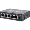 InLine Gigabit network switch 5-port, 1Gb/s, desktop, metal housing, fanless