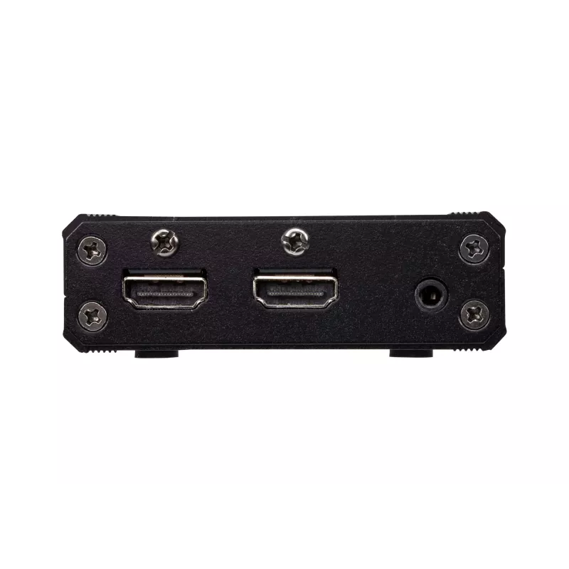 ATEN 3-Port True 4K HDMI Switch, HDMI, Metal, Black, 60 Hz, 5 m, 3840 x 2160, 4096 x 2160