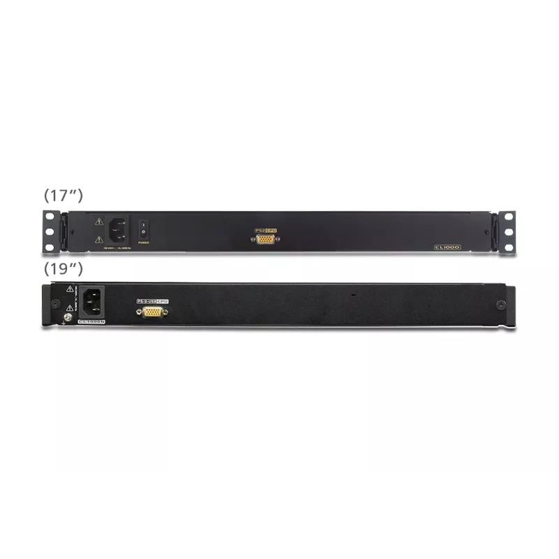 ATEN CL1000M-ATA-GG rack console 43.2 cm (17 inch) Black 1U