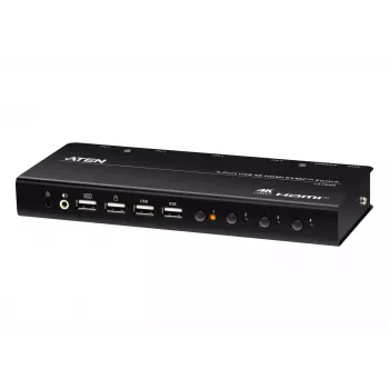 ATEN 4-Port USB 4K HDMI KVMP Switch USB Keyboard Mouse Video