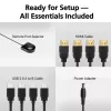 ATEN 4-Port USB 4K HDMI KVMP Switch USB Keyboard Mouse Video