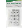 InLine PC / Server Screw Set within case total of 550 pcs.