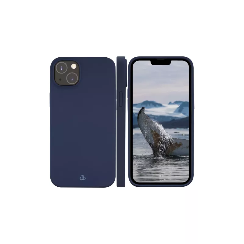 Cover dbramante1928 Monaco iPhone 14 Plus Pacific Blue Monochromatic