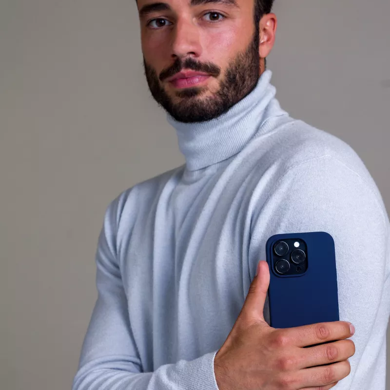 dbramante1928 Monaco - iPhone 14 Pro Max - Pacific Blue Rugged Case
