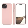 dbramante1928 Monaco Silicone Case with MagSafe for iPhone 15 Pink Sand