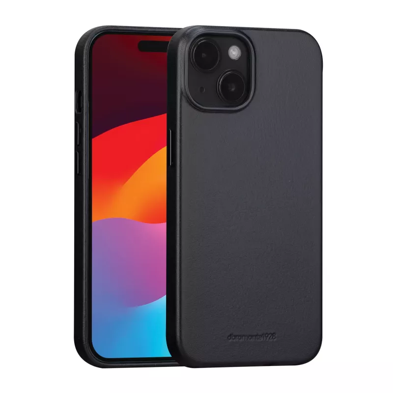 Cover dbramante1928 Roskilde MagSafe iPhone 15 Plus Black