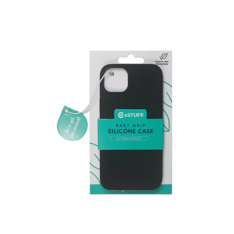 eSTUFF ES67120007 mobile phone case 17 cm (6.7 inch) Cover Black
