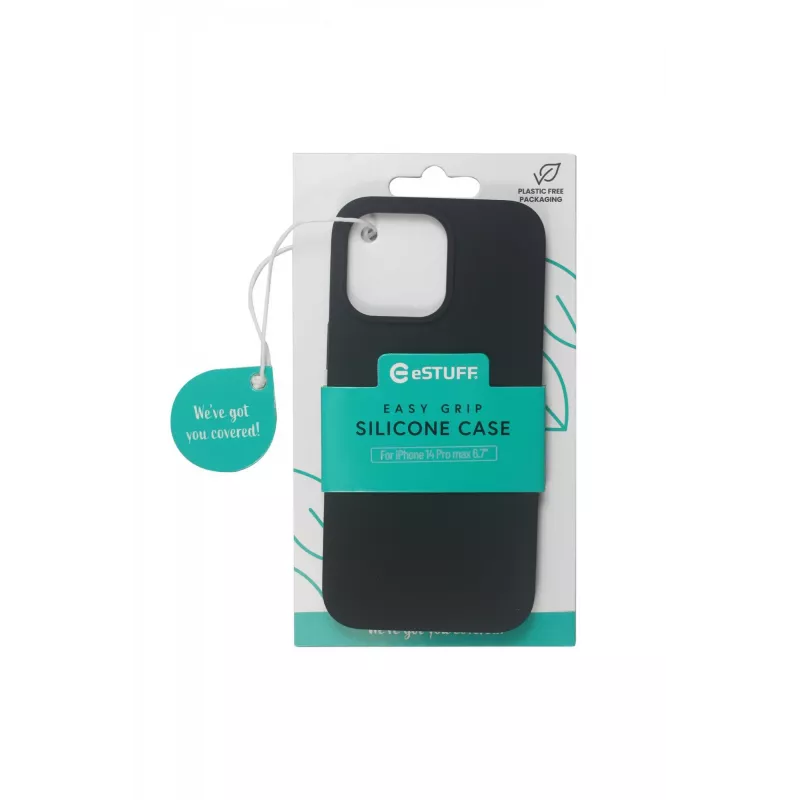 eSTUFF ES67120008 mobile phone case 17 cm (6.7 inch) Cover Black