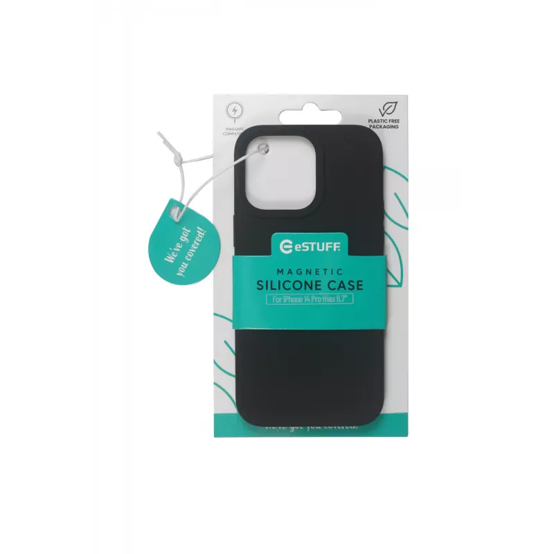 eSTUFF ES67150008 mobile phone case 17 cm (6.7 inch) Cover Black
