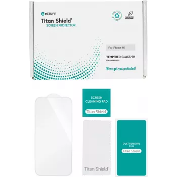 eSTUFF ES501432-50BULK mobile phone screen/back protector Clear screen protector Apple 1 pc(s)