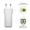 dbramante1928 re-charge Pro - EU Wall Charger - 2x USB-C 30W - W